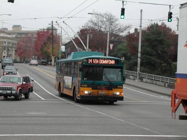 Seattle Trolley Bus Voltage