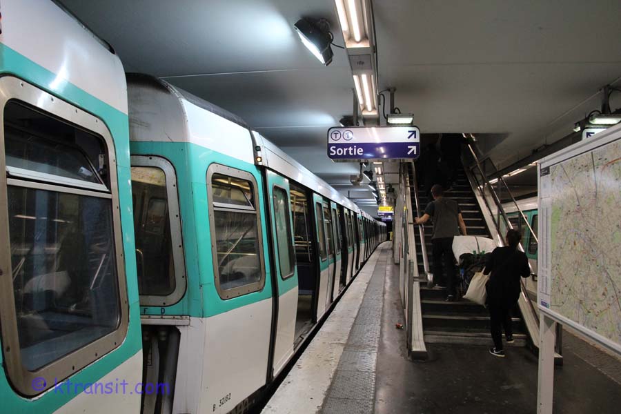 Paris Metro La Courneuve