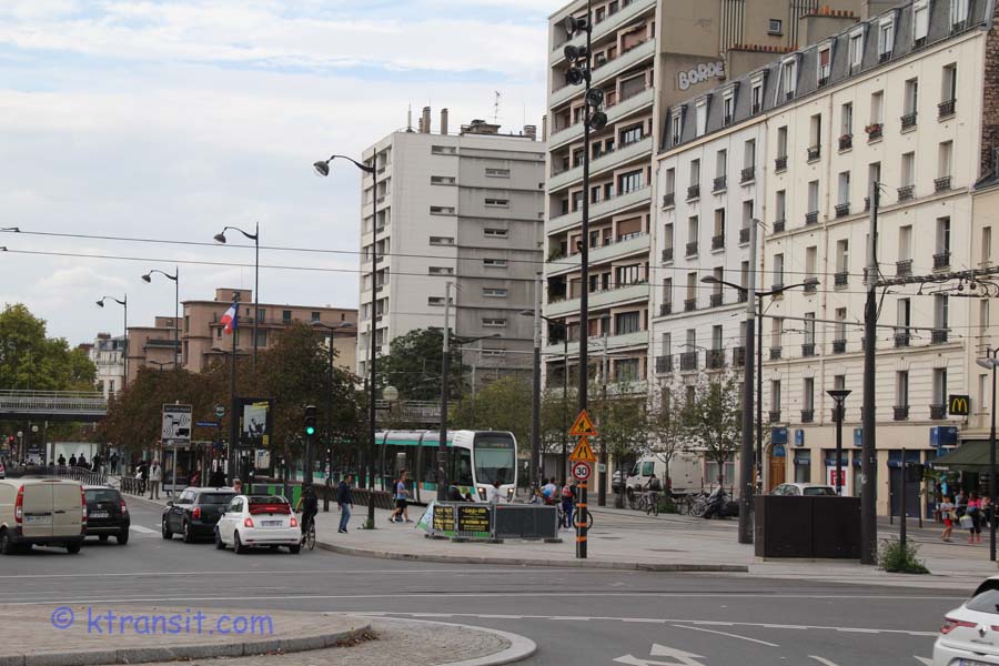 Paris Tram Porte de Vincennes