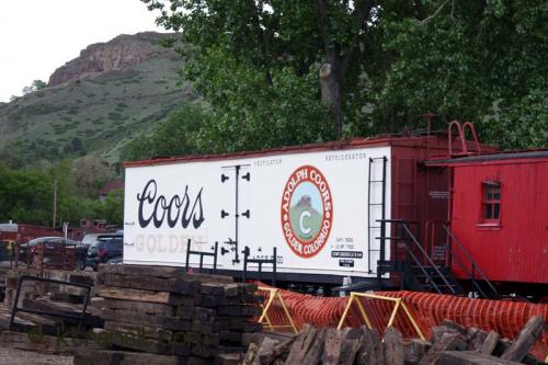 Coors Beer Boxcar