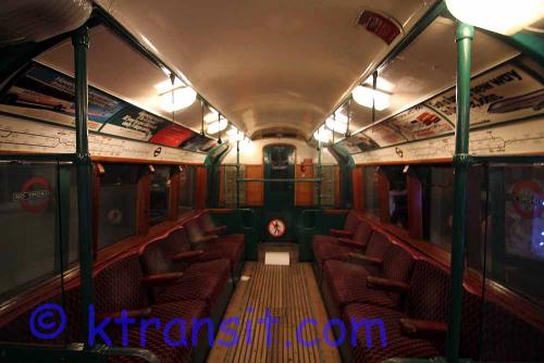 Tube Train interior