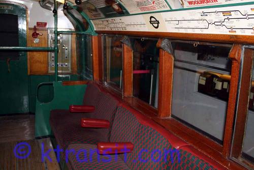 Tube Train interior